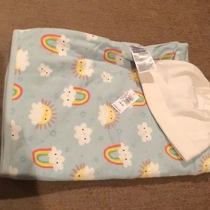 Old Navy swaddle blanket & hat